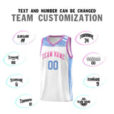 Custom Individualized Graffiti Pattern Sports Uniform Basketball Jersey For Unisex