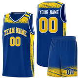 Custom Individualized Graffiti Pattern Sports Uniform Basketball Jersey For Unisex