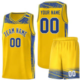 Custom Personalized Graffiti Pattern Sports Uniform Basketball Jersey Text Logo Number