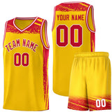 Custom Personalized Graffiti Pattern Sports Uniform Basketball Jersey Text Logo Number