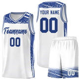 Custom Traditional Graffiti Pattern Sports Uniform Basketball Jersey Printed Logo Number