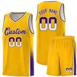 Custom Personalized Tailor Made Two Tone Font Sports Uniform Basketball Jersey For Adult