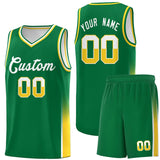 Custom Personalized Tank Top Two Tone Font Sports Uniform Basketball Jersey For Youth