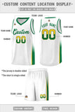 Custom Personalized Tailor Made Two Tone Font Sports Uniform Basketball Jersey For Adult