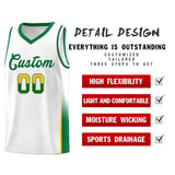 Custom Personalized Tailor Made Two Tone Font Sports Uniform Basketball Jersey For Adult