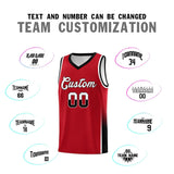 Custom Personalized Tailor Made Two Tone Font Sports Uniform Basketball Jersey For Adult