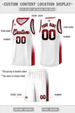 Custom Personalized Tailor Made Two Tone Font Sports Uniform Basketball Jersey For Adult