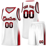 Custom Personalized Tailor Made Two Tone Font Sports Uniform Basketball Jersey For Adult