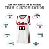 Custom Personalized Tailor Made Two Tone Font Sports Uniform Basketball Jersey For Adult