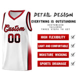 Custom Personalized Tailor Made Two Tone Font Sports Uniform Basketball Jersey For Adult
