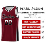 Custom Personalized Tailor Made Two Tone Font Sports Uniform Basketball Jersey For Adult