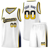 Custom Personalized Tailor Made Two Tone Font Sports Uniform Basketball Jersey For Unisex