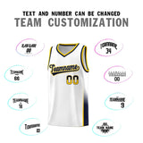 Custom Personalized Tailor Made Two Tone Font Sports Uniform Basketball Jersey For Unisex