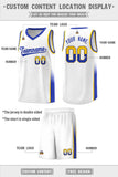 Custom Personalized Tailor Made Two Tone Font Sports Uniform Basketball Jersey For Unisex