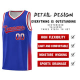 Custom Personalized Tailor Made Two Tone Font Sports Uniform Basketball Jersey For Unisex