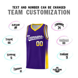 Custom Personalized Tailor Made Two Tone Font Sports Uniform Basketball Jersey For Unisex