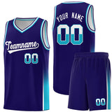 Custom Personalized Traditional Two Tone Font Sports Uniform Basketball Jersey For Adult