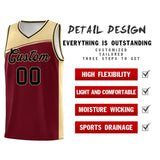 Custom Individualized Color Block Fashion Sports Uniform Basketball Jersey For Youth