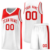 Custom Traditional Color Block Fashion Sports Uniform Basketball Jersey Text Your Logo Name Number