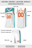 Custom Traditional Color Block Fashion Sports Uniform Basketball Jersey Embroideried Your Team Logo Number