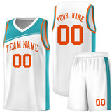 Custom Traditional Color Block Fashion Sports Uniform Basketball Jersey Embroideried Your Team Logo Number