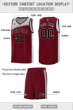 Custom Traditional Color Block Fashion Sports Uniform Basketball Jersey Embroideried Your Team Logo Number