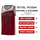 Custom Traditional Color Block Fashion Sports Uniform Basketball Jersey Embroideried Your Team Logo Number