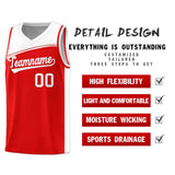 Custom Personalized For Youth Color Block Fashion Sports Uniform Basketball Jersey