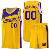 Custom Personalized For Youth Color Block Fashion Sports Uniform Basketball Jersey