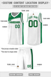 Custom Personalized Color Block Fashion Sports Uniform Basketball Jersey Stitched Logo Name Number