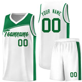 Custom Personalized Color Block Fashion Sports Uniform Basketball Jersey Stitched Logo Name Number