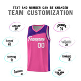 Custom Personalized Color Block Fashion Sports Uniform Basketball Jersey Stitched Logo Name Number