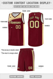 Custom Personalized Color Block Fashion Sports Uniform Basketball Jersey Stitched Logo Name Number