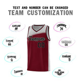 Custom Personalized Color Block Fashion Sports Uniform Basketball Jersey Text Your Team Logo Number