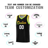 Custom Personalized Gradient Font Sports Uniform Basketball Jersey Stitched Name Number