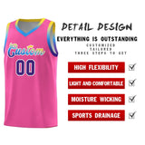 Custom Personalized Gradient Font Sports Uniform Basketball Jersey Stitched Name Number