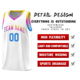 Custom For Youth Personalized Gradient Font Sports Uniform Basketball Jersey