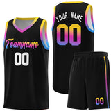 Custom Personalized Gradient Font Fashion Sports Uniform Basketball Jersey Text Name Number