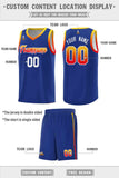 Custom Personalized Gradient Font Fashion Sports Uniform Basketball Jersey Text Name Number