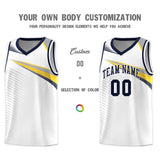 Custom Chest Color Block Fashion Sports Uniform Basketball Jersey Embroideried Your Team Logo For Unisex