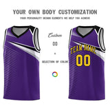 Custom Chest Color Block Fashion Sports Uniform Basketball Jersey Embroideried Your Team Logo For Unisex