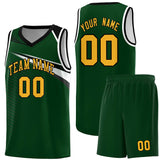 Custom Chest Color Block Fashion Sports Uniform Basketball Jersey Embroideried Your Team Logo