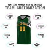 Custom Chest Color Block Fashion Sports Uniform Basketball Jersey Embroideried Your Team Logo