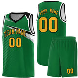 Custom Chest Color Block Fashion Sports Uniform Basketball Jersey Embroideried Your Team Logo