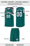 Custom Chest Color Block Fashion Sports Uniform Basketball Jersey Embroideried Your Team Logo