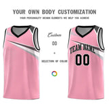 Custom Chest Color Block Fashion Sports Uniform Basketball Jersey Text Your Team Logo And Number