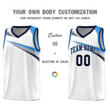 Custom Chest Color Block Fashion Sports Uniform Basketball Jersey Text Your Team Logo And Number