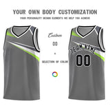 Custom Chest Color Block Sports Uniform Basketball Jersey Text Your Team Logo And Number For All Ages