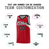 Custom Chest Color Block Sports Uniform Basketball Jersey Stitched Team Logo And Number For All Ages