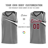 Custom Chest Color Block Sports Uniform Basketball Jersey Stitched Team Logo And Number For All Ages